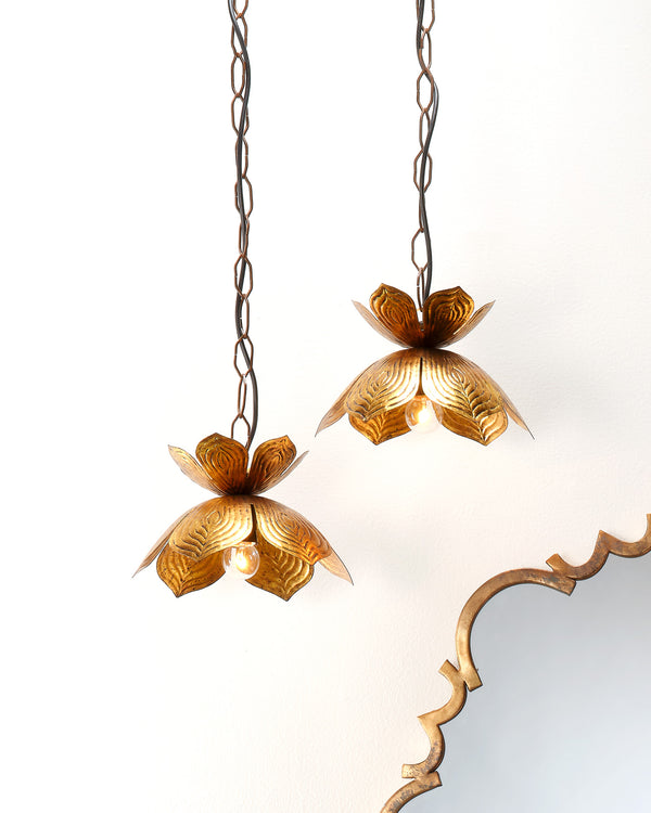 Flowering Lotus Pendant - Small