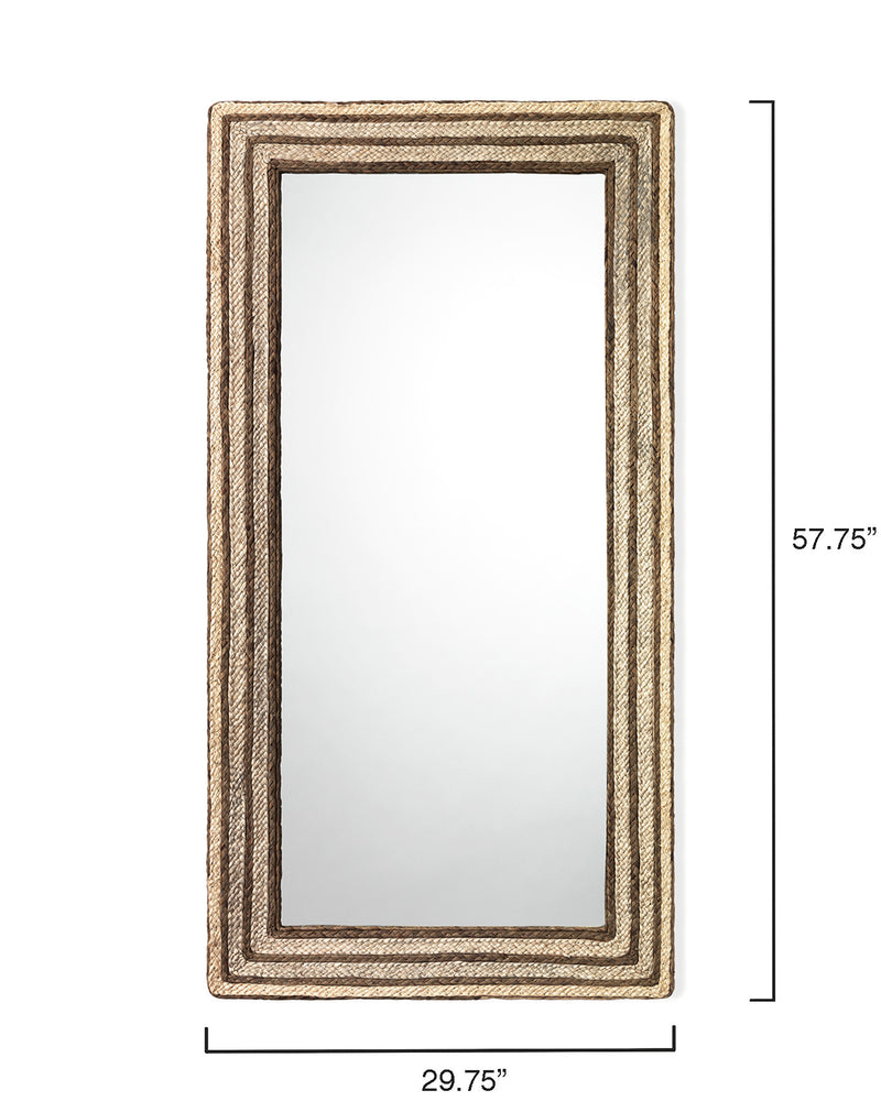 evergreen rectangle mirror