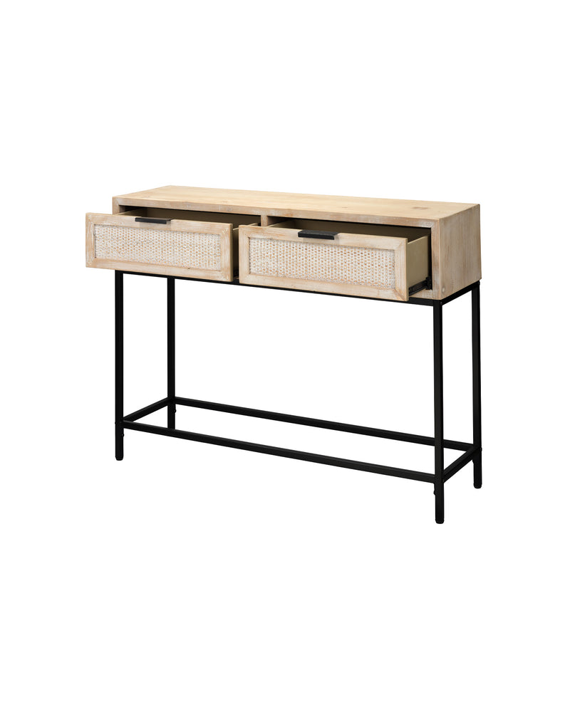 reed console table