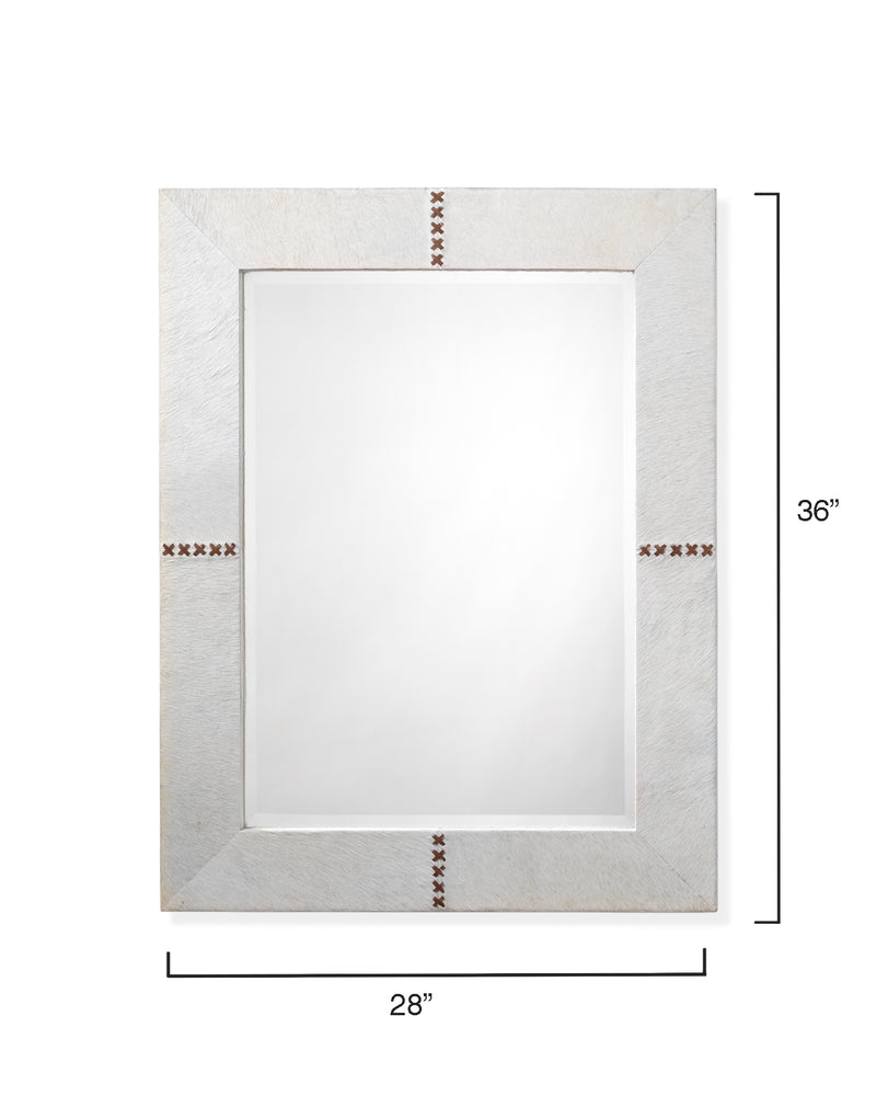 cross stitch rectangle mirror