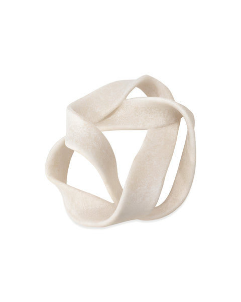 Tangled Polyresin Table Object - Off White l Jamie Young Co Tangled Polyresin Table Object - Off White l Jamie Young Co