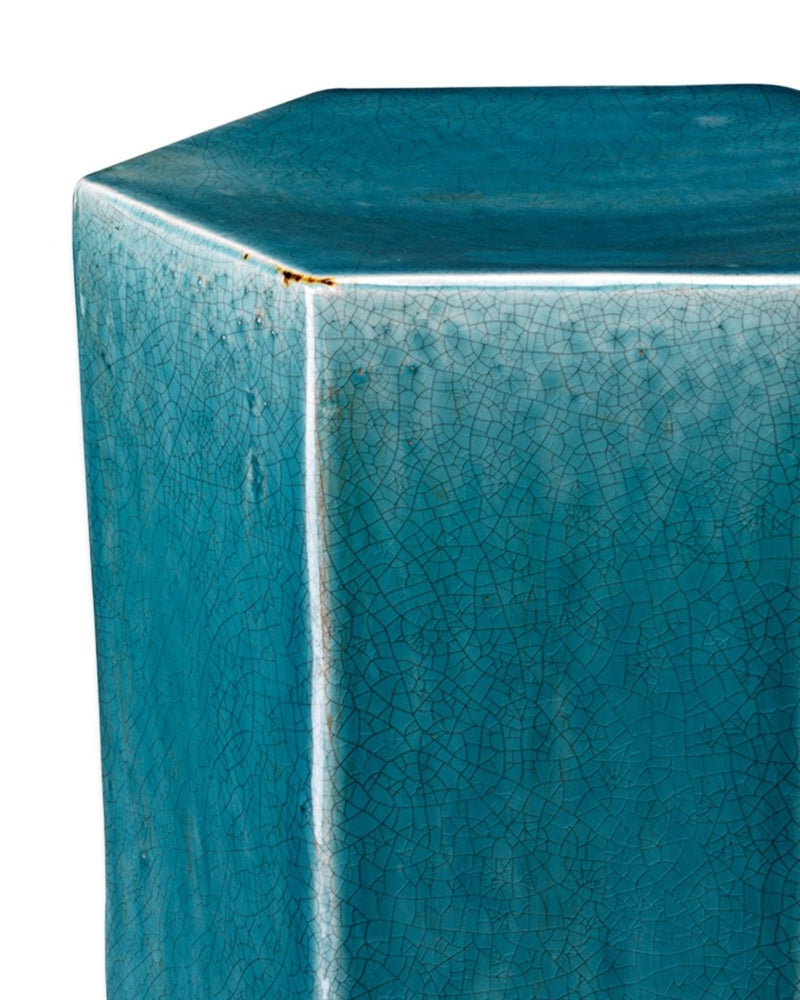 porto side table blue - small