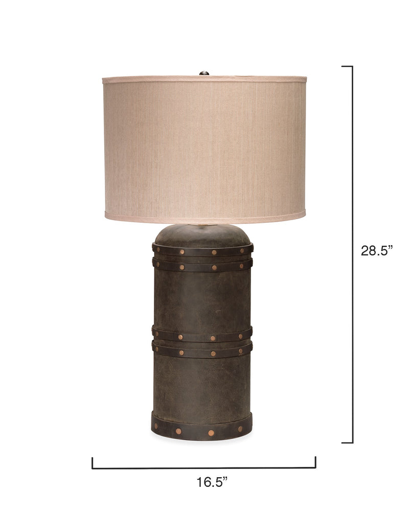 featured barrel table lamp | home decor
