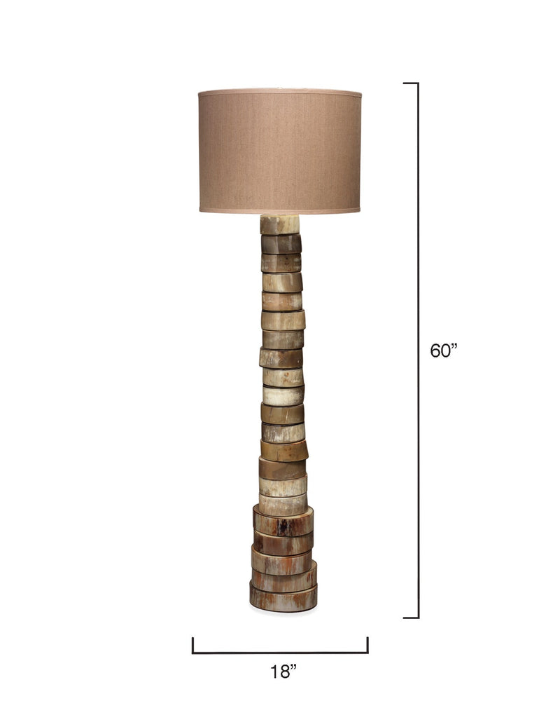 featured stacked horn floor | home decor