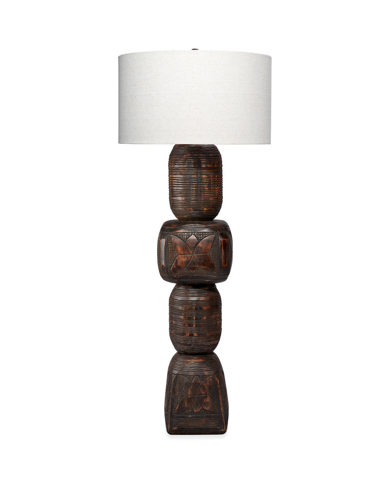 totem floor lamp