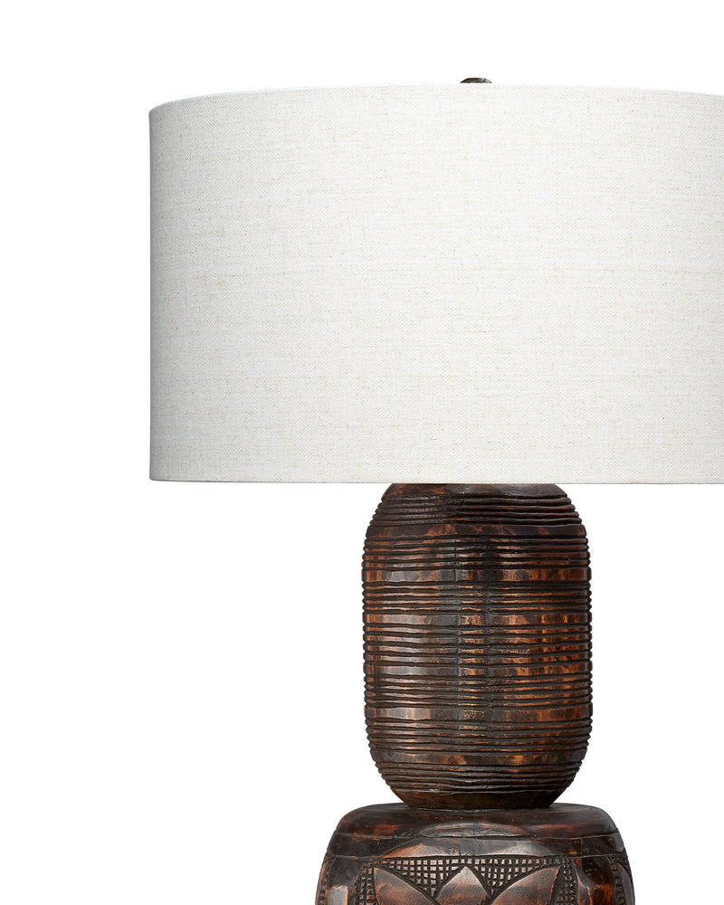 totem floor lamp