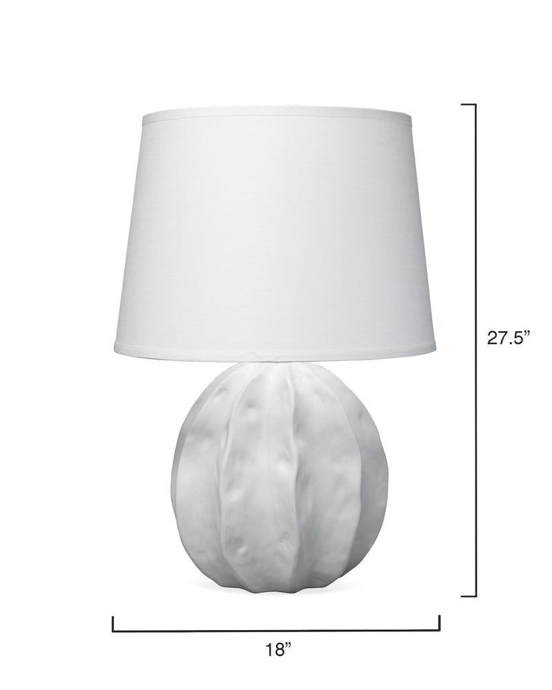 featured urchin table lamp | home decor