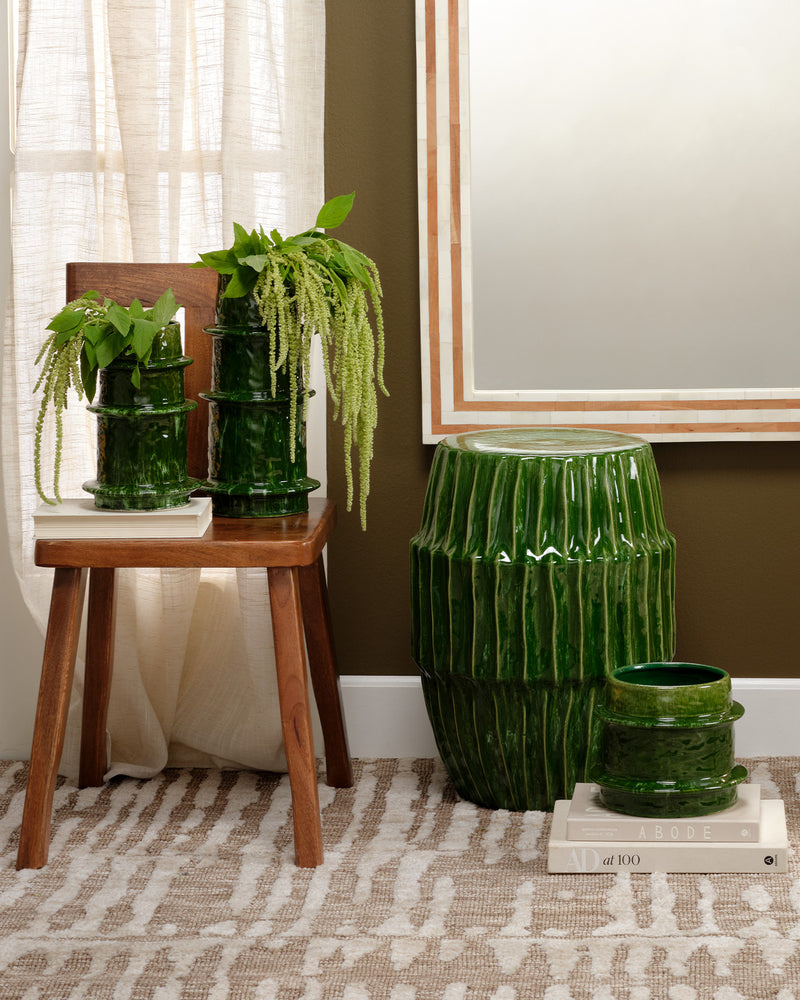 algae side table - green