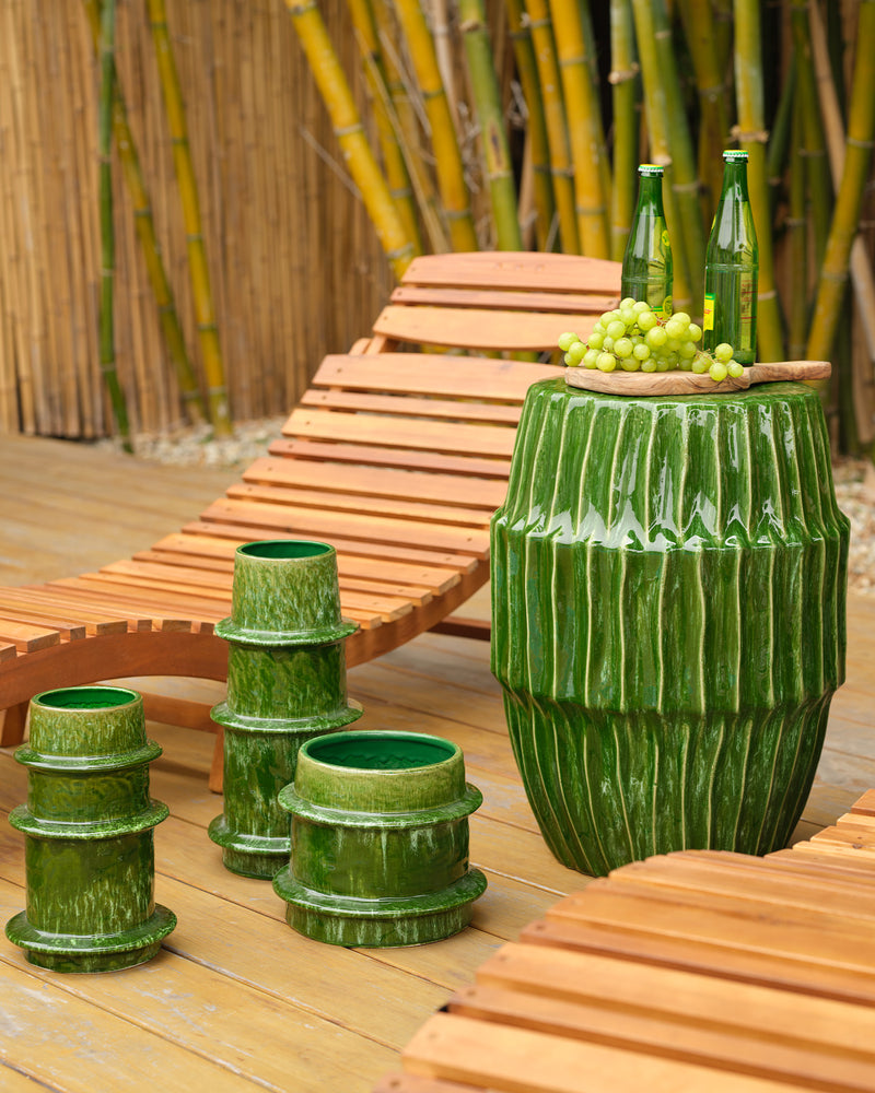 algae side table - green