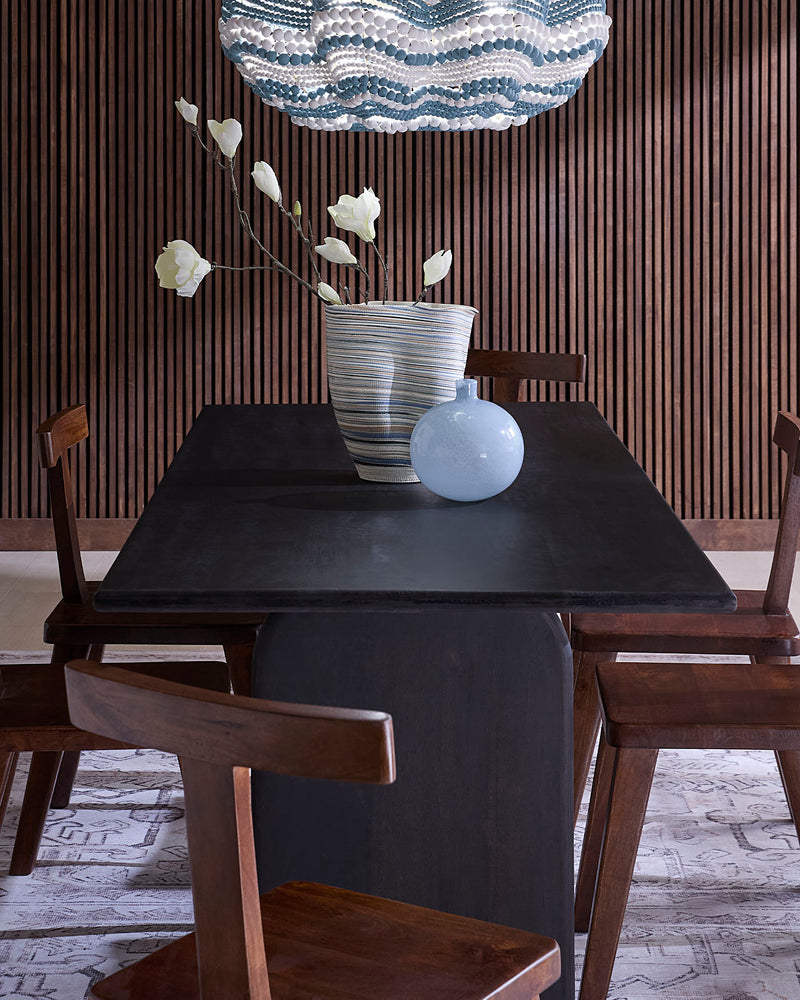 arc dining table