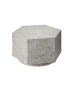 brando hexagon coffee table