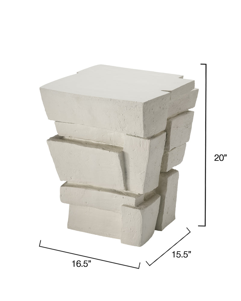 brick side table