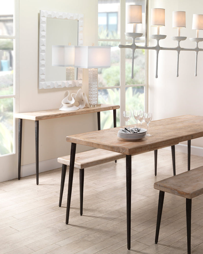 featured farmhouse console table | home decor