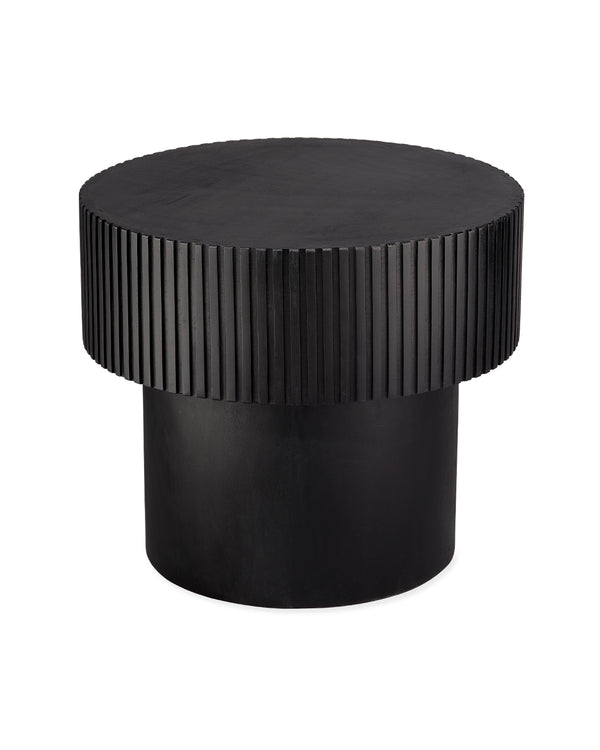 Notch Round Side Table