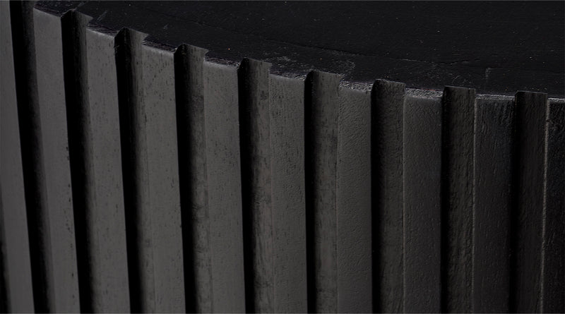 notch round side table