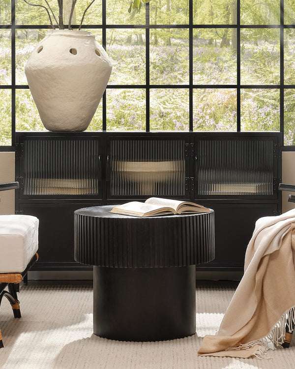 Notch Round Side Table