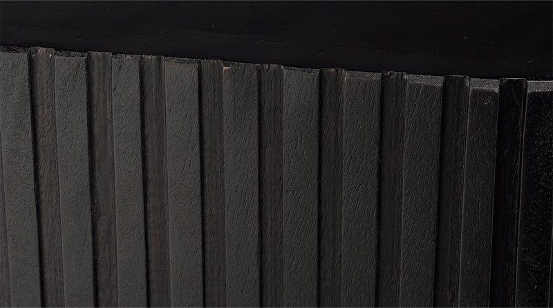 notch square side table