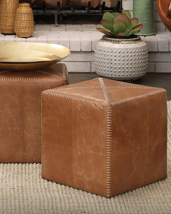 Featured Small Ottoman Buff | Home Decor