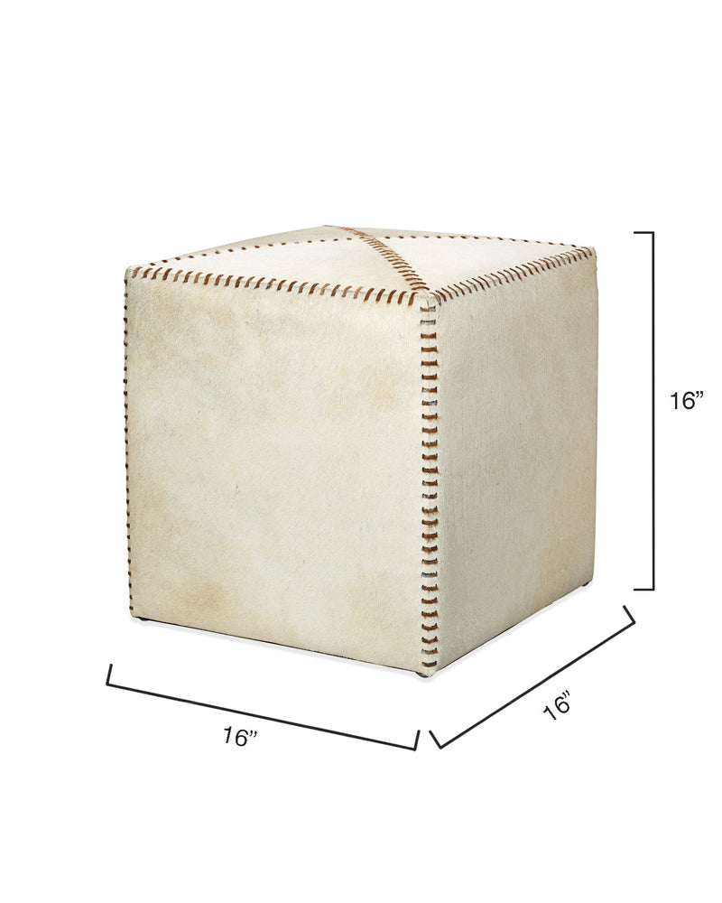 featured small ottoman white | home decor