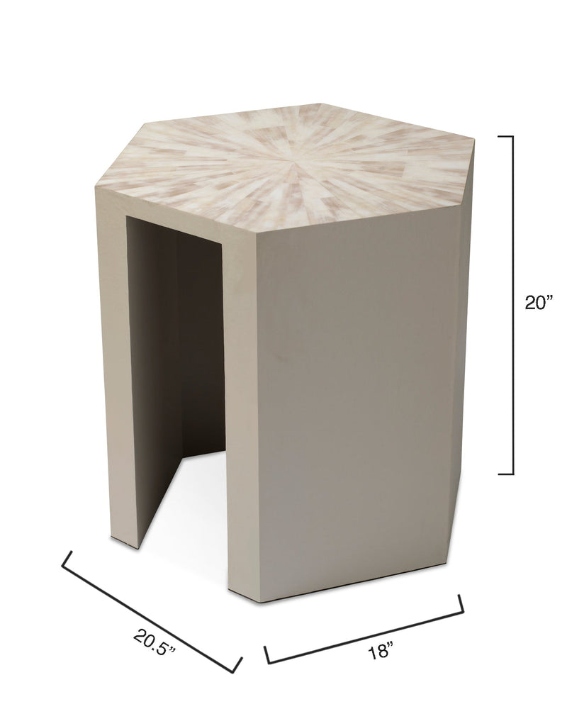 featured radiant side table | home decor