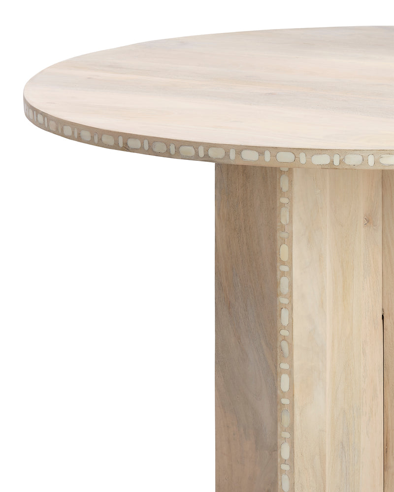 sama round bistro dining table