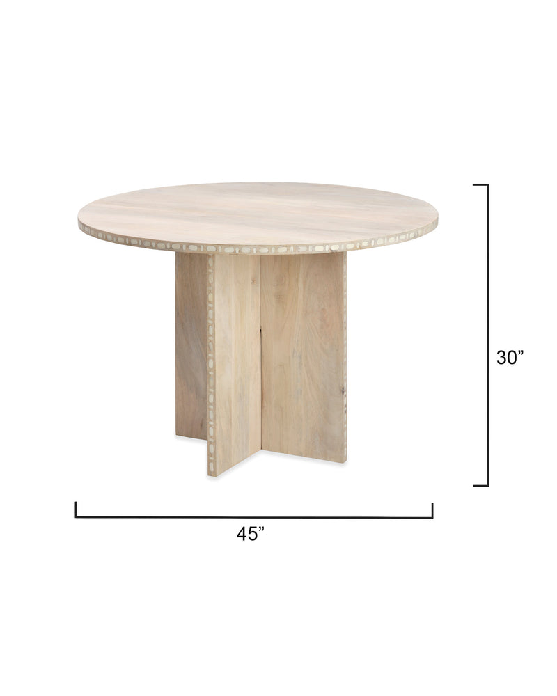 sama round bistro dining table