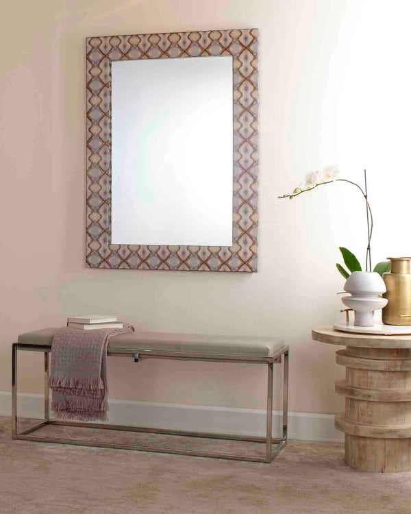 Featured Shelby Bench Grey | Home Decor