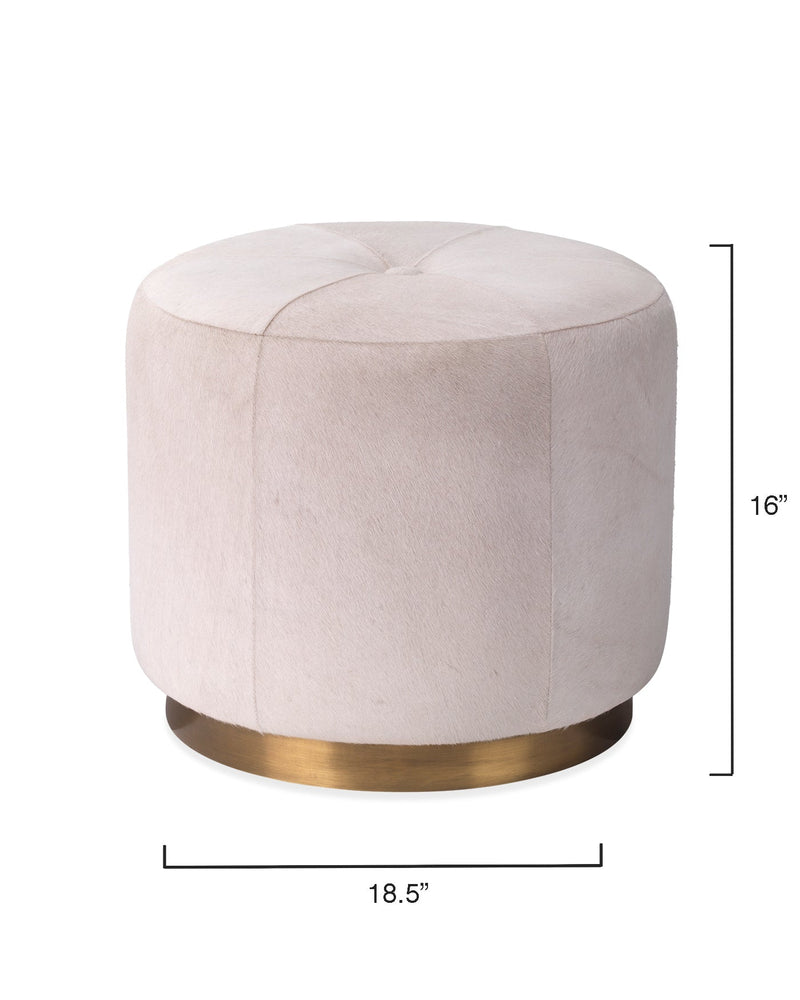 featured thackeray round pouf | home decor