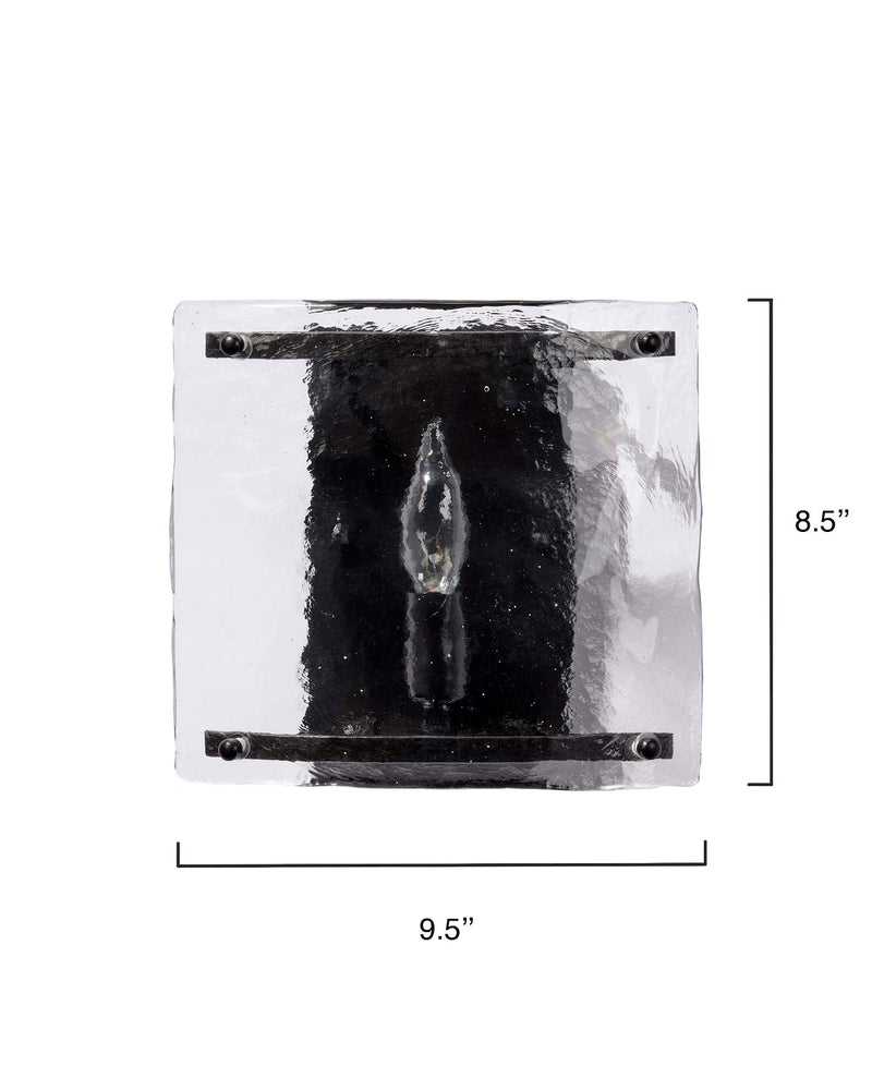 glenn glass sconce