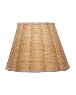 scalloped wall sconce