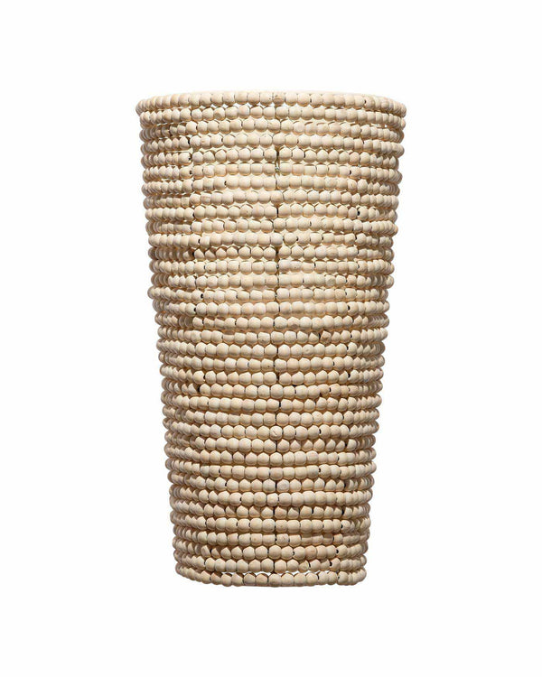 Seawall Beaded Cone Sconce