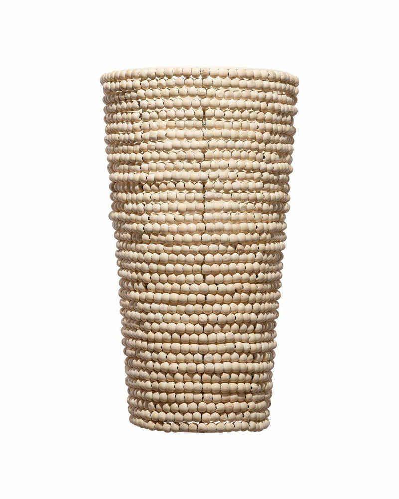 seawall beaded cone sconce