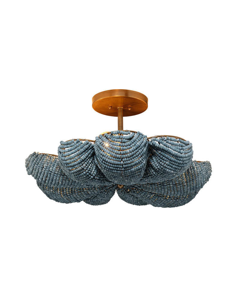 anguilla semi-flush mount