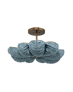 anguilla semi-flush mount