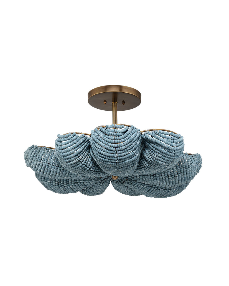 anguilla semi-flush mount