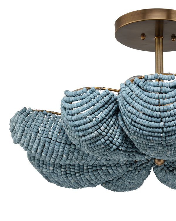 Anguilla Semi-Flush Mount
