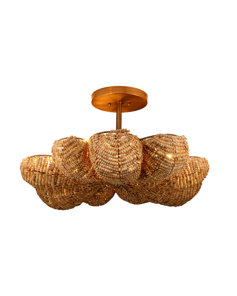 anguilla semi-flush mount