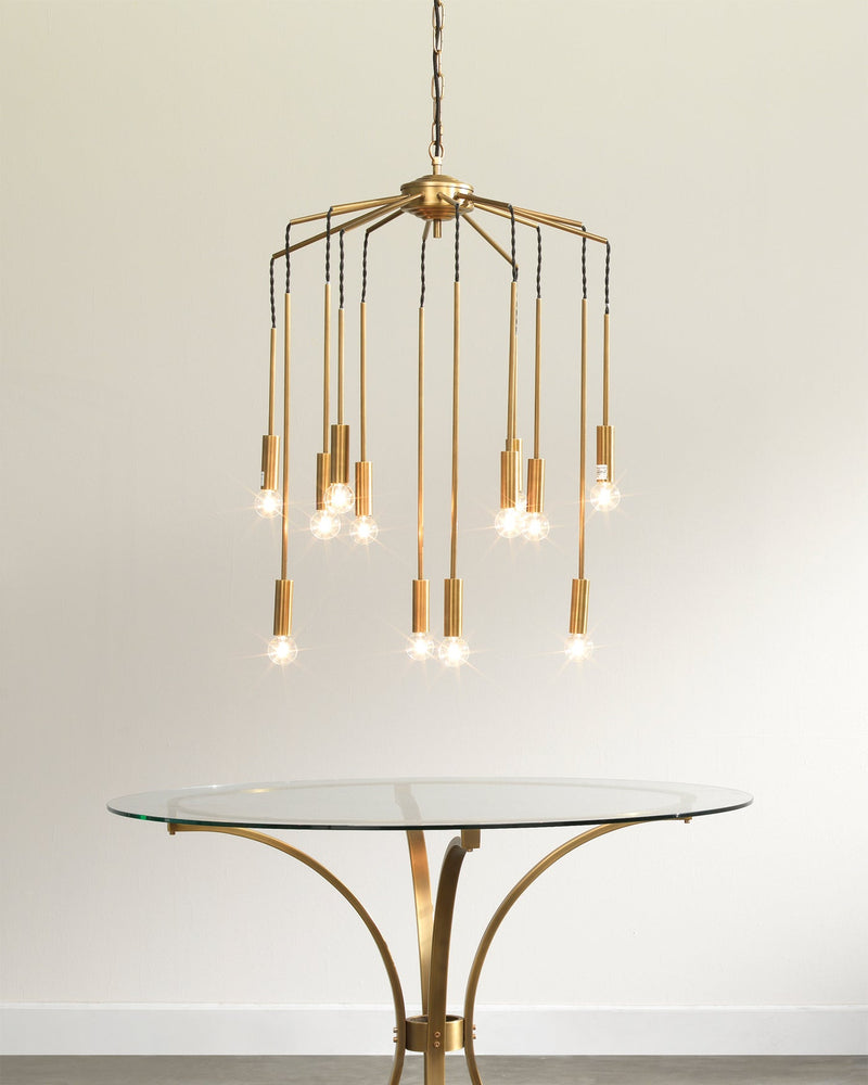 featured cascade chandelier | home decor