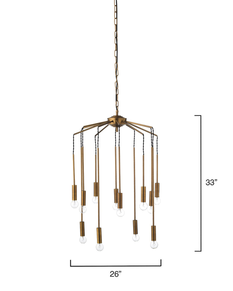 featured cascade chandelier | home decor