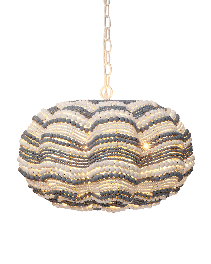 clamshell chandelier