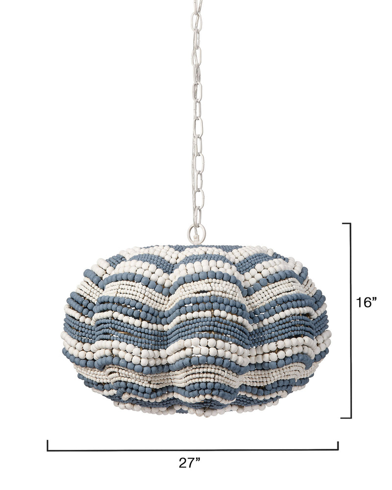 clamshell chandelier