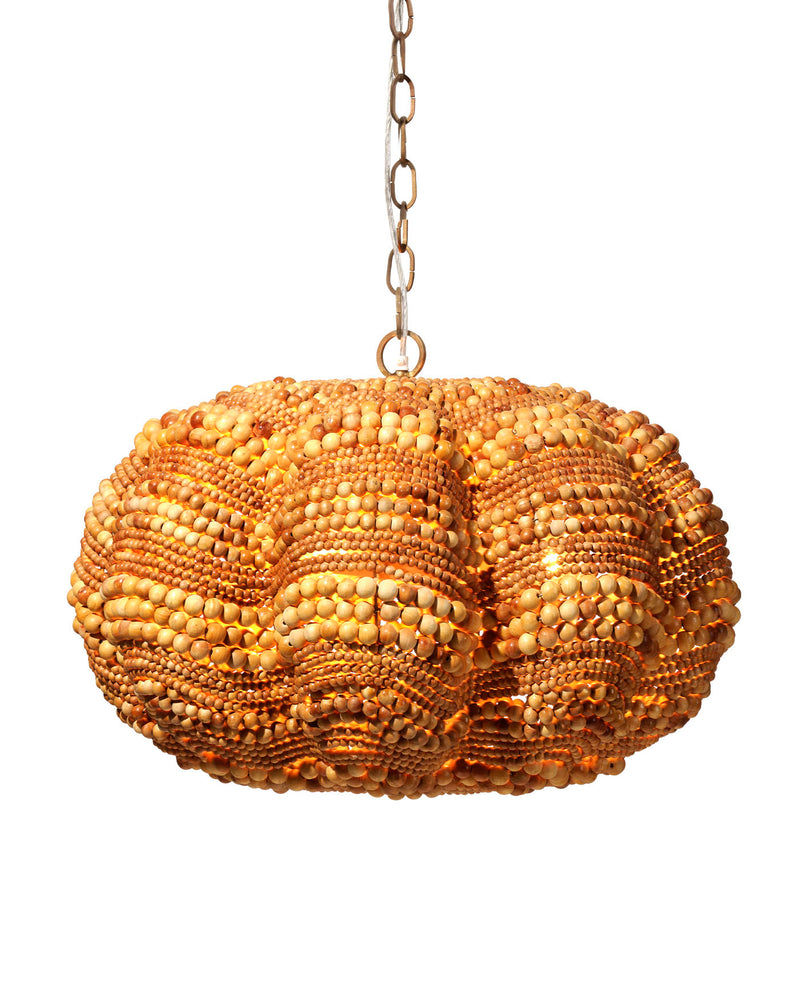 clamshell chandelier