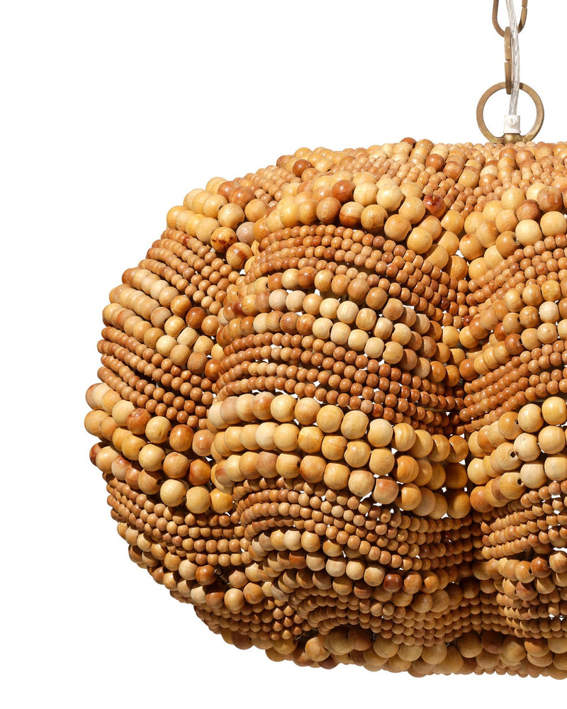 clamshell chandelier