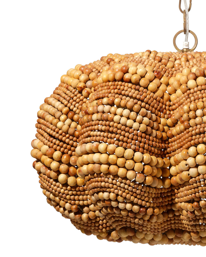 clamshell chandelier