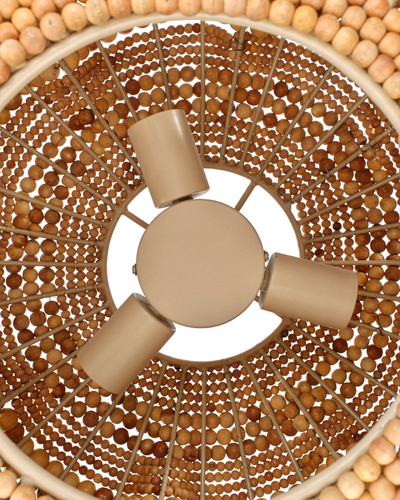 clamshell chandelier