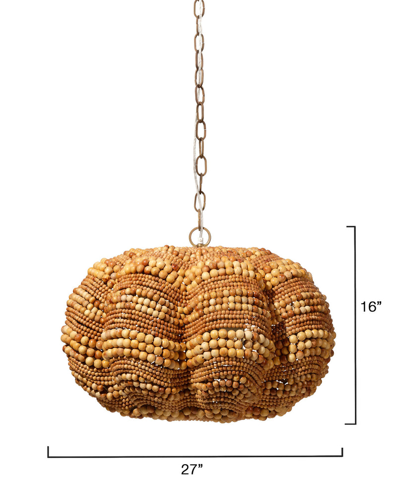 clamshell chandelier