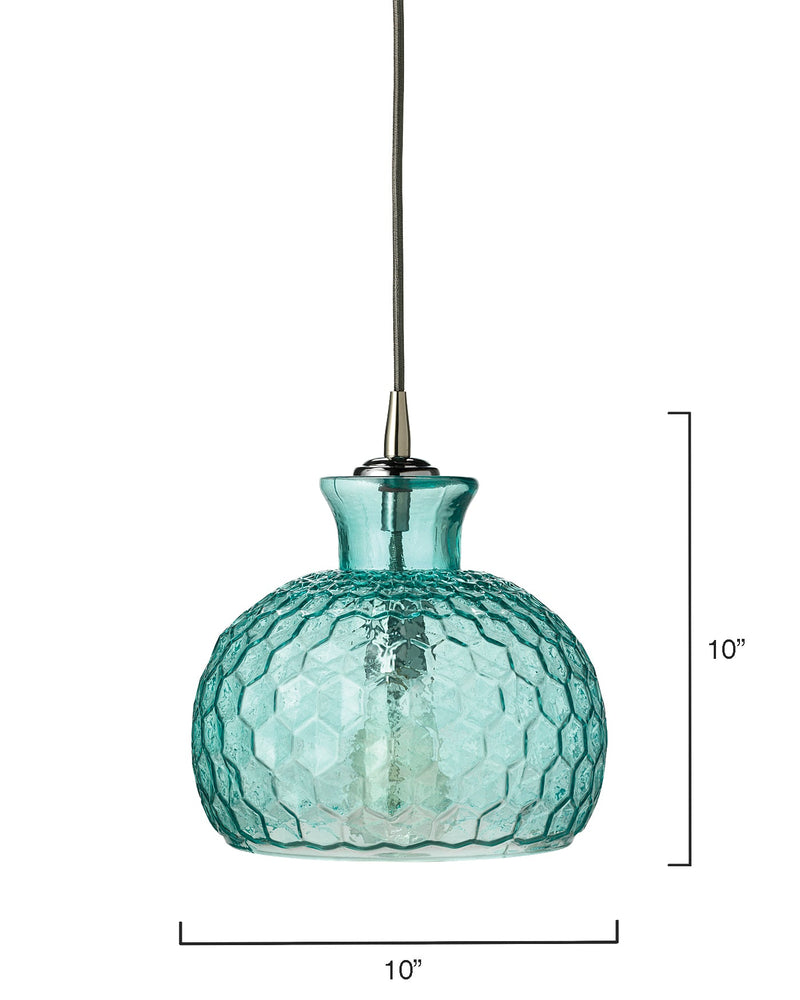 featured clark pendant aqua | home decor
