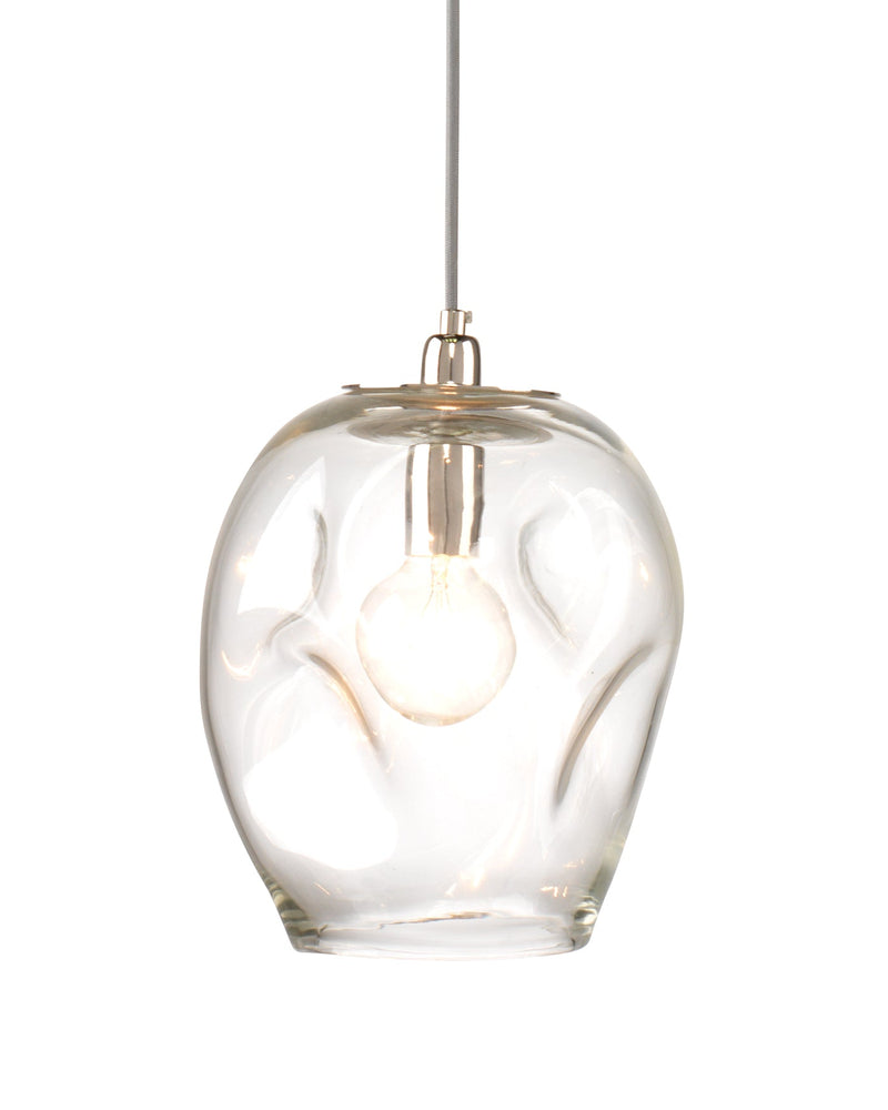 featured dimpled glass pendant | home decor