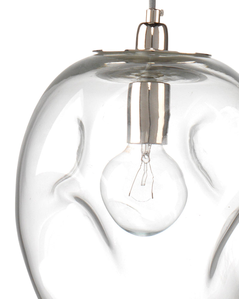featured dimpled glass pendant | home decor