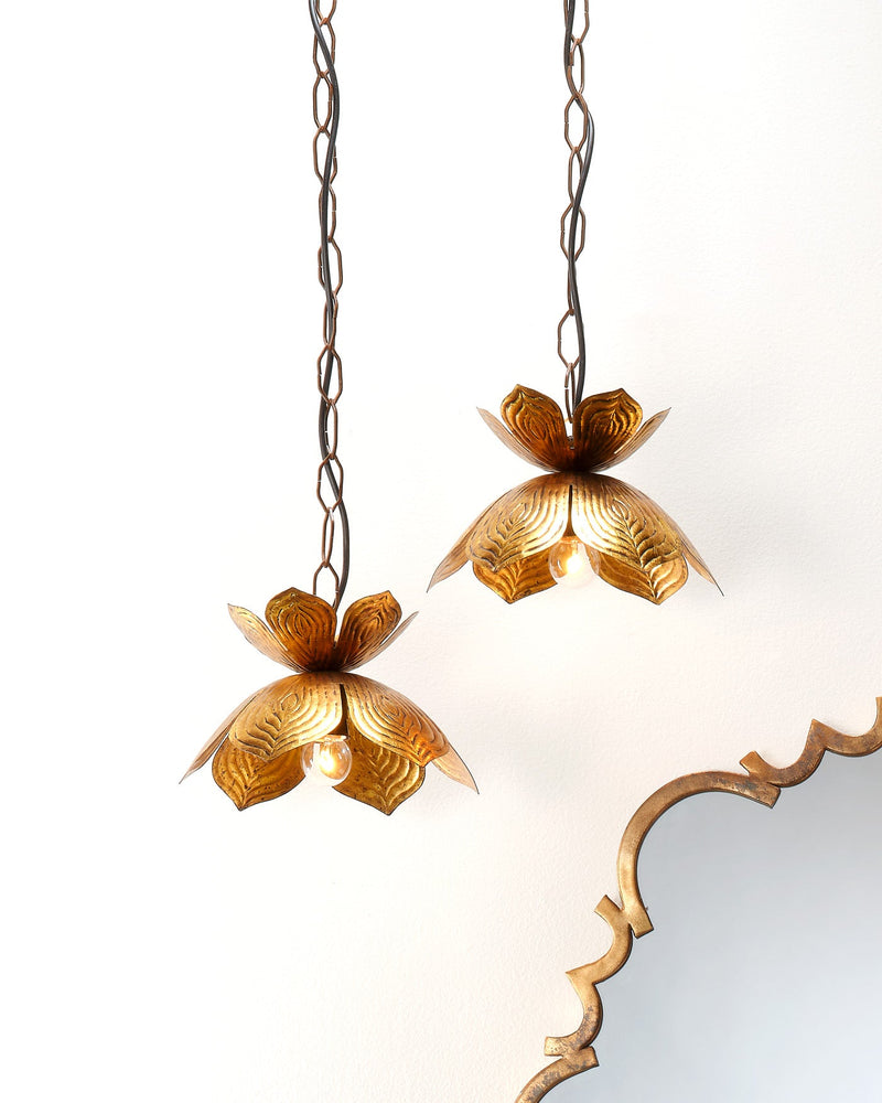 featured flowering lotus pendant | home decor
